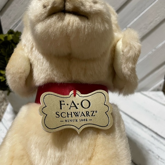FAO Schwarz stuffed plush puppy dog - Picture 3 of 10